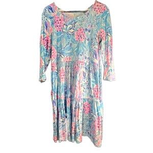 lilly pulitzer pilar linen tunic dress Lilly Pulitzer NWT $218 Pilar Linen Tunic Dress in Gecko Green sz XL